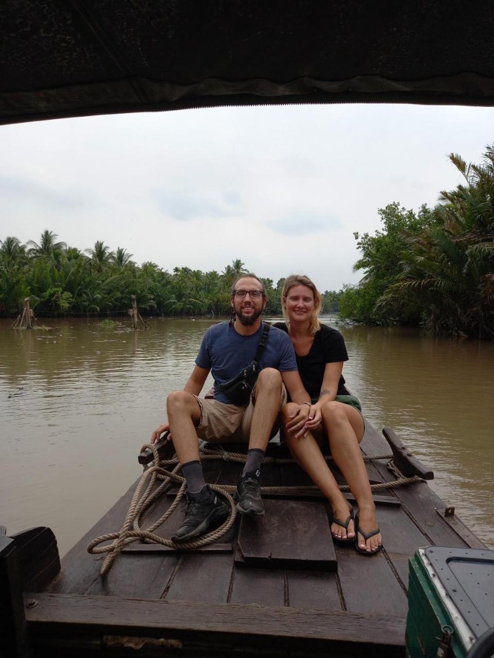 Mecong Homestay Ben Tre Exterior foto